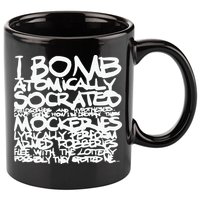 I Bomb Atomically Socrates’ Philosophies And Hypotheses 11oz C Handle Ceramic Mug