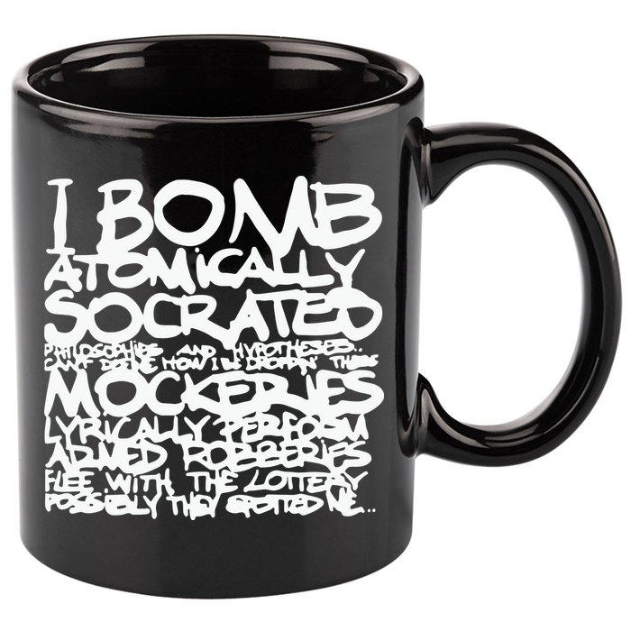I Bomb Atomically Socrates’ Philosophies And Hypotheses 11oz C Handle Ceramic Mug