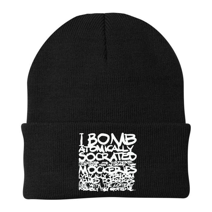 I Bomb Atomically Socrates’ Philosophies And Hypotheses Beanie