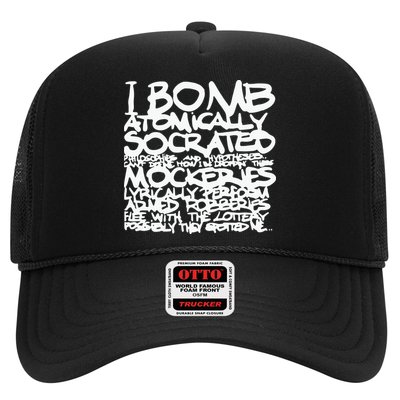 I Bomb Atomically Socrates’ Philosophies And Hypotheses Trucker Hat