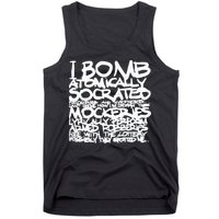 I Bomb Atomically Socrates’ Philosophies And Hypotheses Tank Top