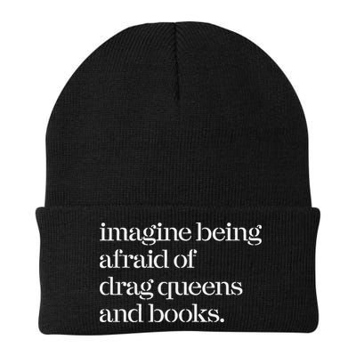 Imagine Being Afraid Of Drag Queens And Books Beanie