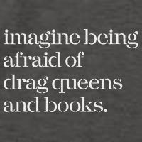 Imagine Being Afraid Of Drag Queens And Books Vector Backpack