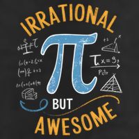 Irrational but awesome Funny Pi Day Spiral Pi Math Knit Cap Winter Beanie
