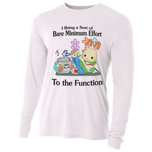 I Bring A Sort Of Bare Minimum Effort To The Function Cooling Performance Long Sleeve Crew