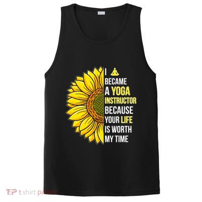 I Became A Yoga Instructor Yoga Teacher Cool Gift PosiCharge Competitor Tank