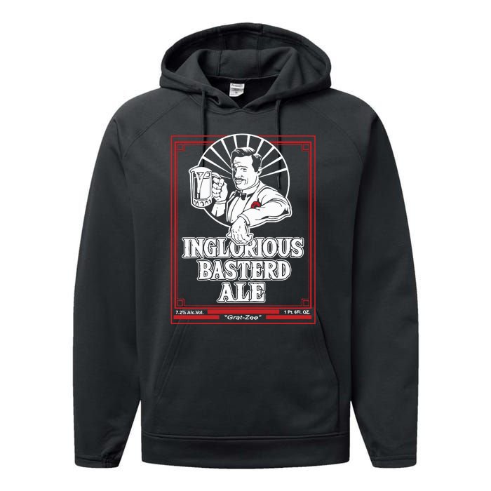 Inglorious Basterd Ale Performance Fleece Hoodie