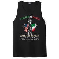 Italian By Blood American By Birth Patriot By Choice Cool PosiCharge Competitor Tank