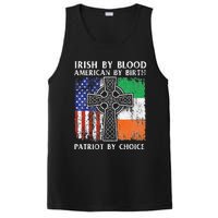 Irish By Blood American By Birth Patriot By Choice Ireland PosiCharge Competitor Tank