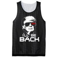 Ill Be Back Trump 2024 Mesh Reversible Basketball Jersey Tank