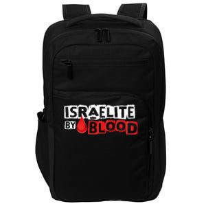 Israelite By Blood Hebrew Jewish Dna Tribe Of Judah Jew Impact Tech Backpack