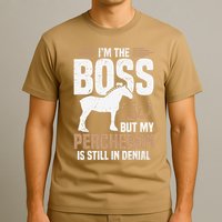 I´M Boss But My Percheron Is Still In Denial .Png T-Shirt
