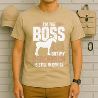 I´M Boss But My Percheron Is Still In Denial .Png T-Shirt