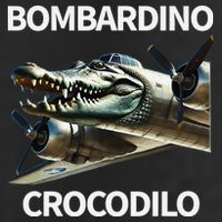 Italian Brainrot Bombardino Crocodilo 15oz Campfire Ceramic Mug