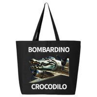 Italian Brainrot Bombardino Crocodilo 25L Jumbo Tote