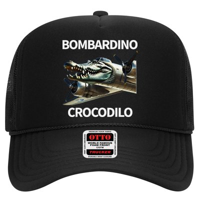 Italian Brainrot Bombardino Crocodilo Trucker Hat