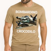 Italian Brainrot Bombardino Crocodilo Cooling Performance Crew T-Shirt