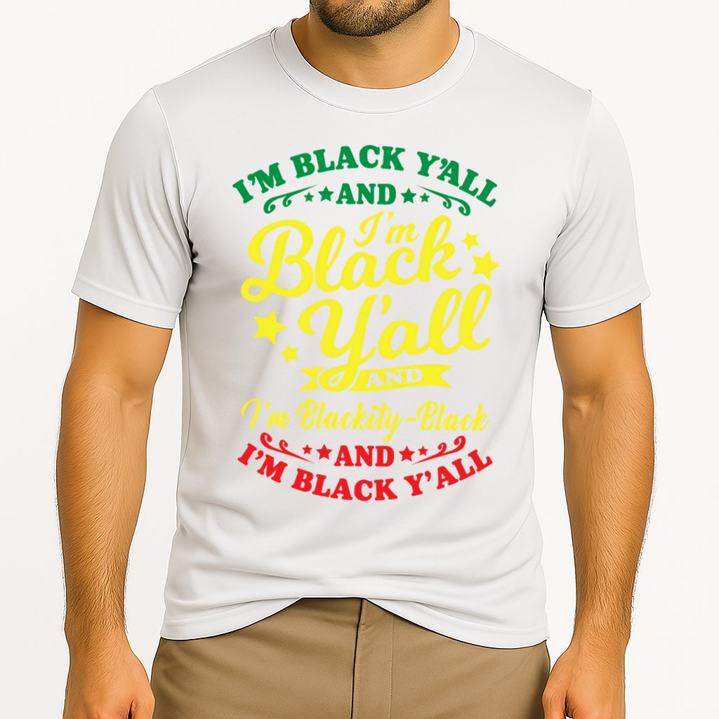 I'm Blackity Black African American Black Pride Great Gift Cooling Performance Crew T-Shirt