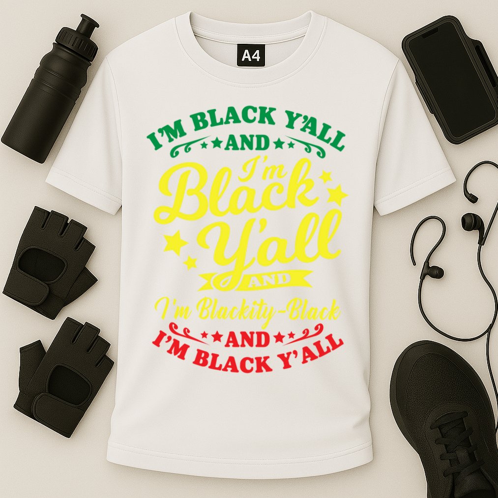 I'm Blackity Black African American Black Pride Great Gift Cooling Performance Crew T-Shirt