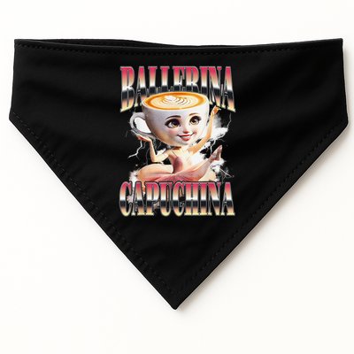Italian Brainrot Ballerina Cappuccina Ballerina Cappuccino USA-Made Doggie Bandana