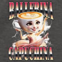 Italian Brainrot Ballerina Cappuccina Ballerina Cappuccino Vector Backpack