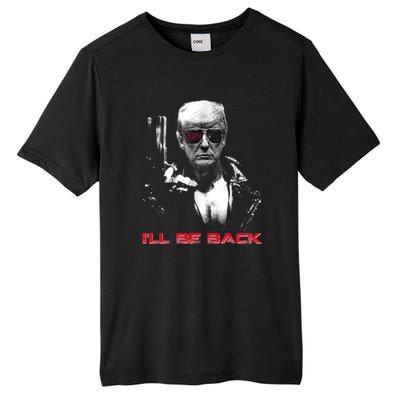 I'll Be Back Trump 2024 Tall Fusion ChromaSoft Performance T-Shirt