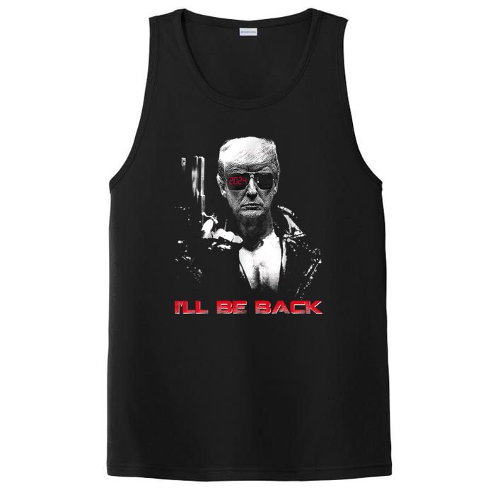 I'll Be Back Trump 2024 PosiCharge Competitor Tank