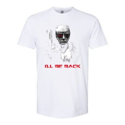 I'll Be Back Trump 2024 Softstyle CVC T-Shirt