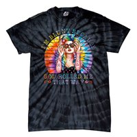 Im Blunt Because God Rolled Me That Way Retro Girl Tie Dye Tie-Dye T-Shirt