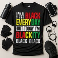 I'm Blackity Black African American  Juneteenth Cooling Performance Crew T-Shirt