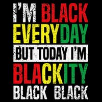 I'm Blackity Black African American  Juneteenth Sweatshirt