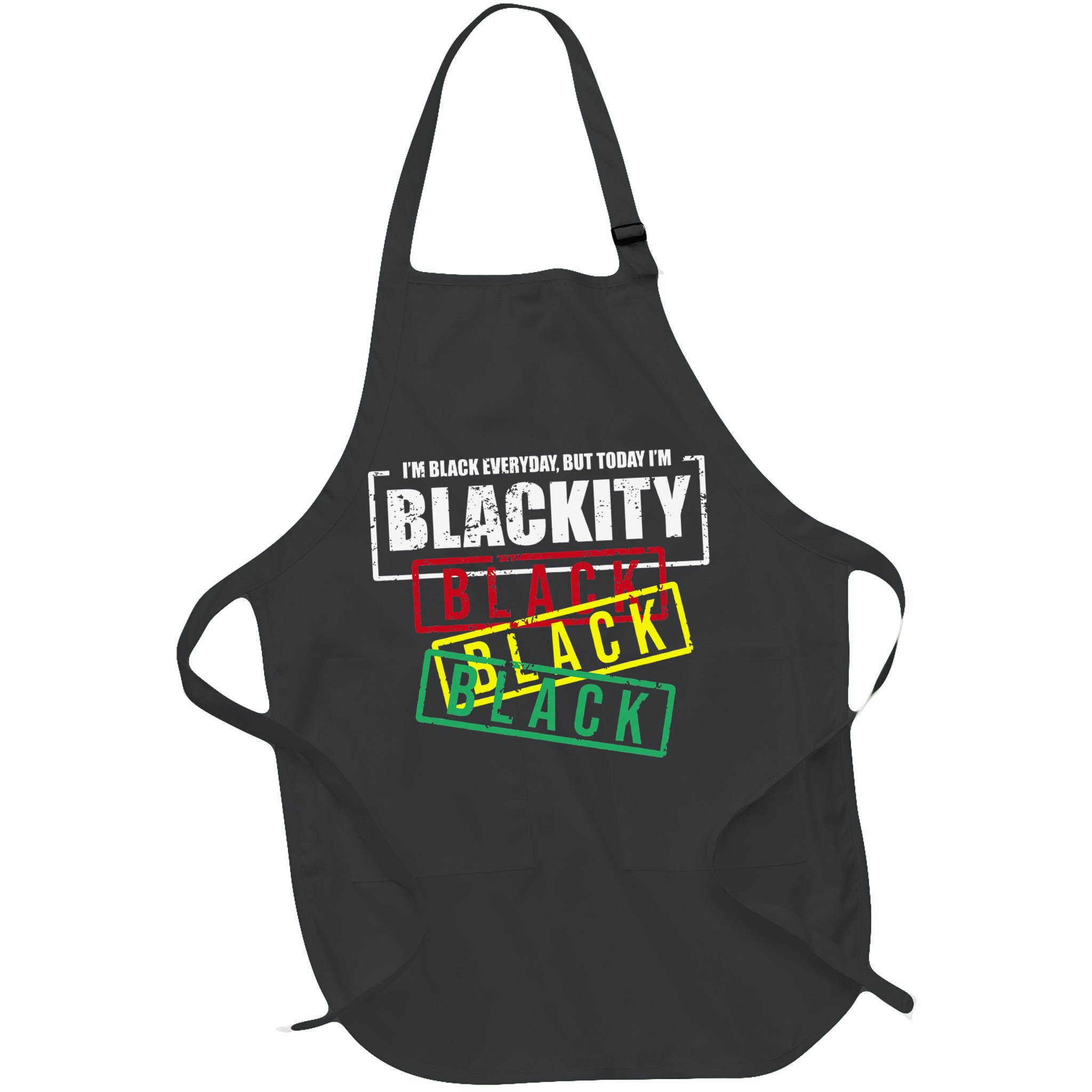 I'm Blackity Black African American Black Power Apron