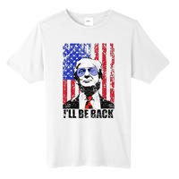 I’Ll Be Back Funny Quote Trump 2024 Tall Fusion ChromaSoft Performance T-Shirt