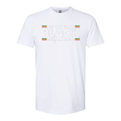 Influenced By Black History And Culture Softstyle® CVC T-Shirt