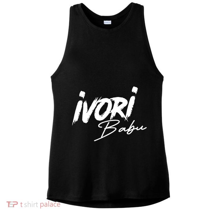 Ivori Babu Beat A Bitch Up Ladies PosiCharge Tri-Blend Wicking Tank