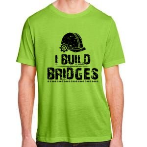 I Build Bridges Adult ChromaSoft Performance T-Shirt