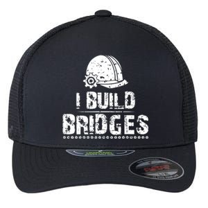 I Build Bridges Flexfit Unipanel Trucker Cap