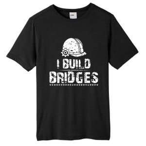 I Build Bridges Tall Fusion ChromaSoft Performance T-Shirt