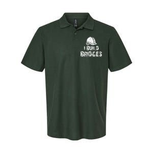 I Build Bridges Softstyle Adult Sport Polo