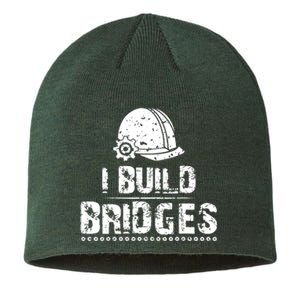 I Build Bridges Sustainable Beanie