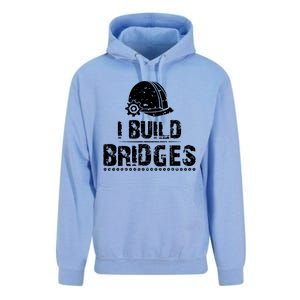 I Build Bridges Unisex Surf Hoodie