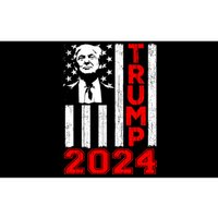 Ill Be Back Trump 2024 Vintage Donald Trump 4th Of July Bumper Sticker