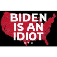 Impeach Biden Biden Is An Idiot Antibiden 8646 Usa Bumper Sticker