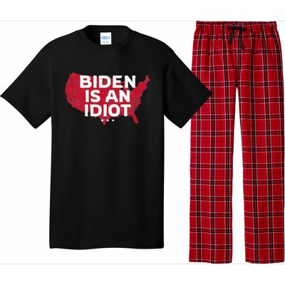 Impeach Biden Biden Is An Idiot Antibiden 8646 Usa Pajama Set