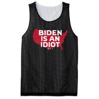 Impeach Biden Biden Is An Idiot Antibiden 8646 Usa Mesh Reversible Basketball Jersey Tank