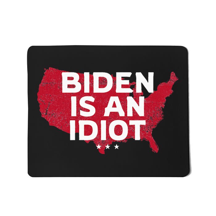 Impeach Biden Biden Is An Idiot Antibiden 8646 Usa Mousepad