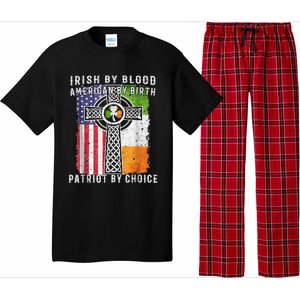 Irish By Blood American By Birth Patriot By Choice Pajama Set