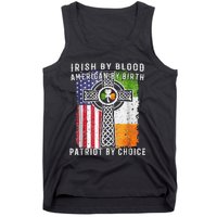 Irish By Blood American By Birth Patriot By Choice Tank Top