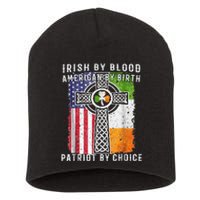 Irish By Blood American By Birth Patriot By Choice Short Acrylic Beanie