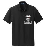 ILl Be Back Jesus Christ Faith Based Christian Design Dry Zone Grid Polo